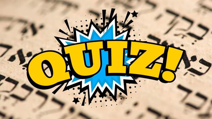 Jewish trivia questions and answers