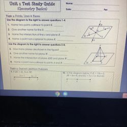 Unit 1 test review geometry