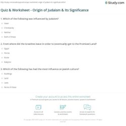 Jewish trivia questions and answers