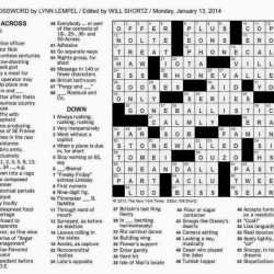 The outsiders crossword puzzle answers