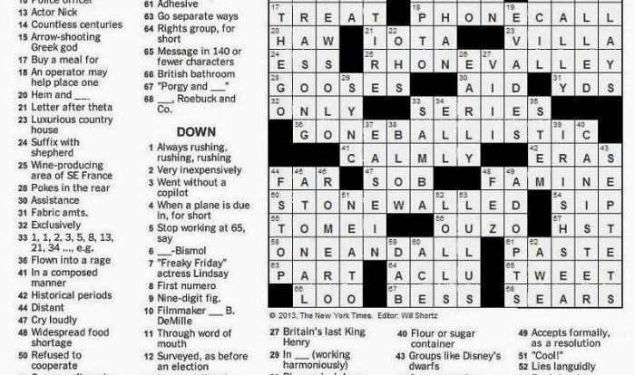 The outsiders crossword puzzle answers