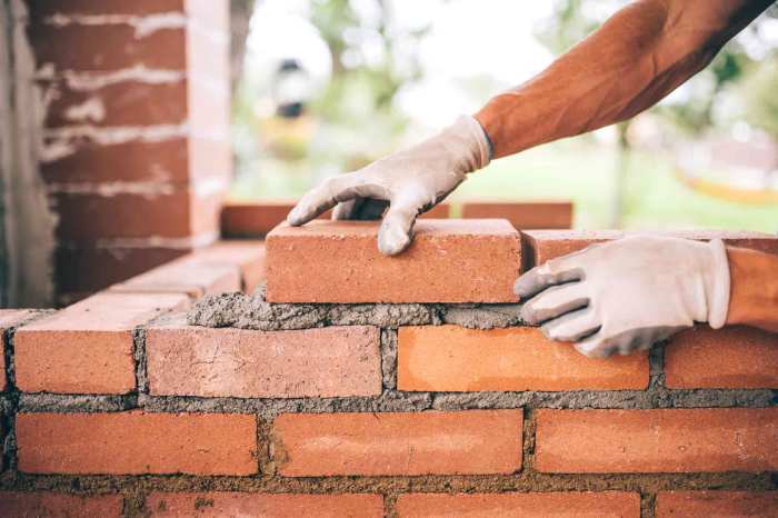 A bricklayer lays 263 bricks in the first hour